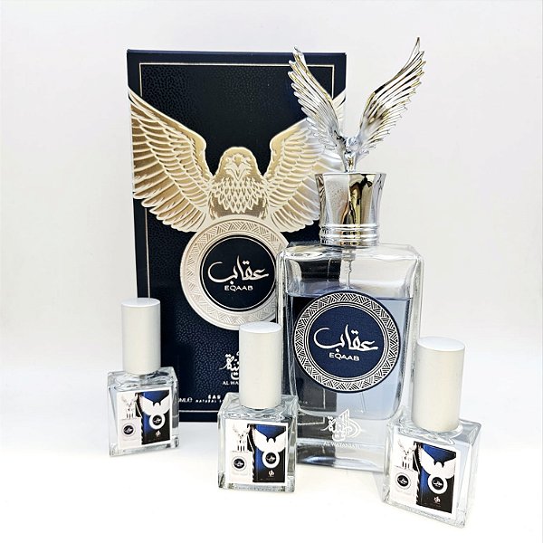 1042 - Decant 9ml Original - Eqaab - Al Wataniah - Perfume Masculino - EAU de Parfum