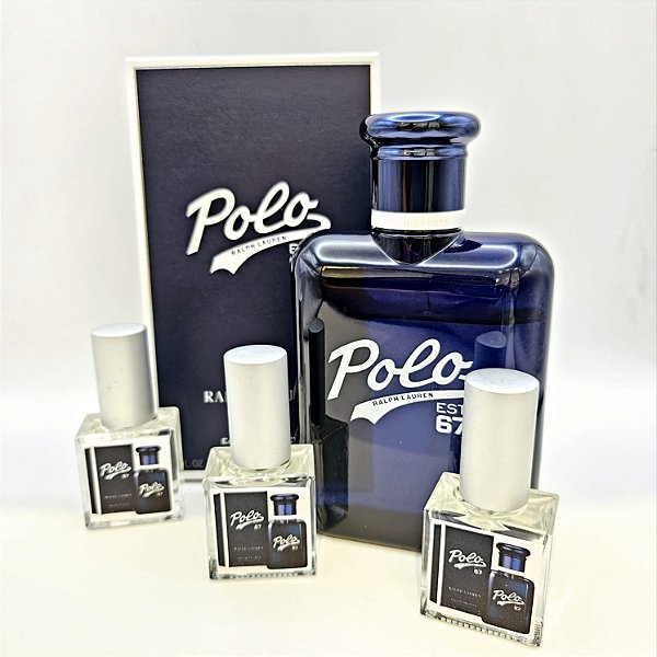 1058 - Decant 9ml Original - Polo 67 - Ralph Lauren - Perfume Masculino - EAU de Toilette