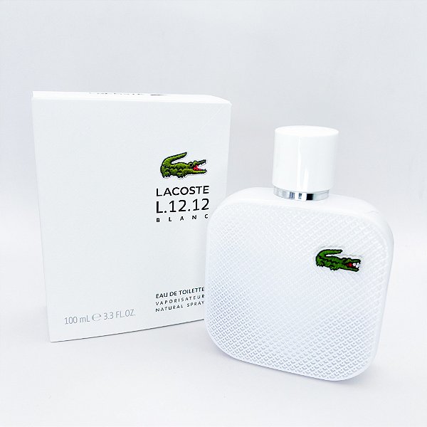 Perfume L.12.12 Blanc - Lacoste - Perfume Masculino - Eau de Toilette - 100ml