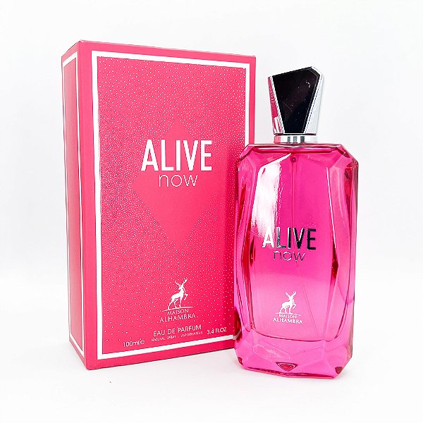 Perfume Alive Now -  Maison Alhambra  - Eau De Parfum  - Perfume Feminino - 100 ml