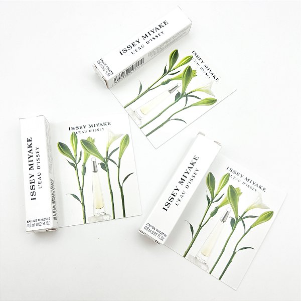 Flaconete Issey Miyake L'eau D'issey - Perfume Feminino - EDT - 0,8 ml - original