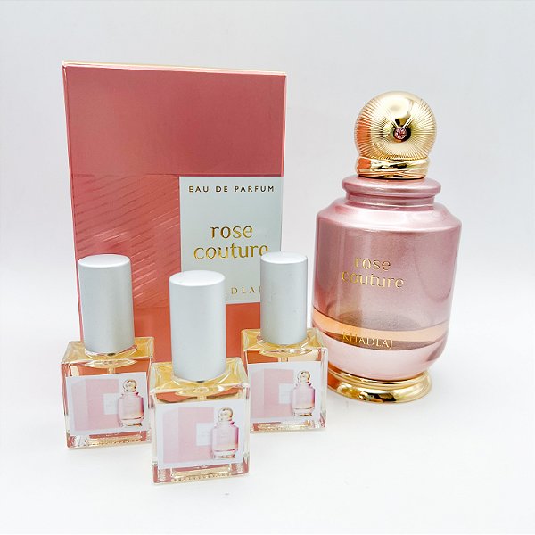 1060 - Decant 9ml Original - Rose Couture - Khadlaj - Perfume Feminino - EAU de Parfum