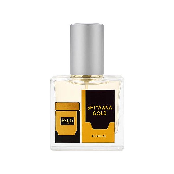 1064 - Decant 9ml Original - Shiyaaka Gold - Khadlaj - Compartilhável - EAU de Parfum