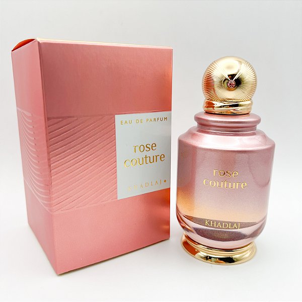 Perfume Rose Couture - Khadlaj - Eau de Parfum - Perfume Feminino - 100ml- Original