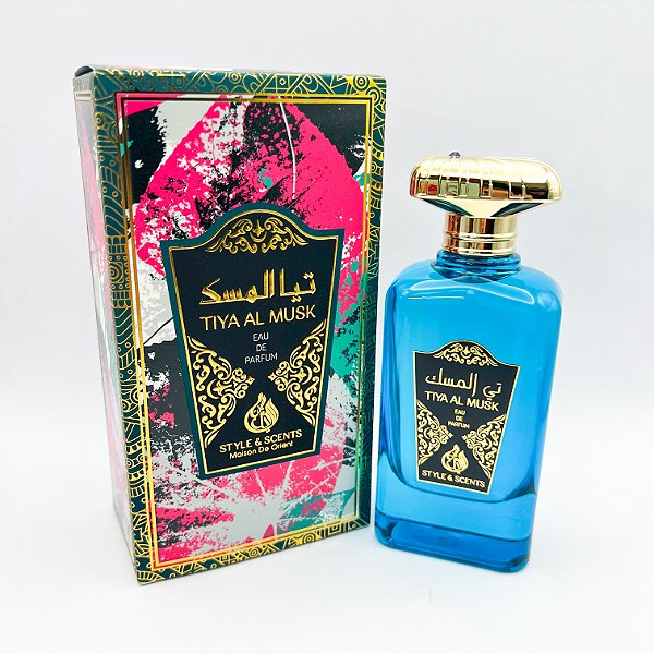 Perfume Tiya Al Musk - Style & Scents - Eau de Parfum - Perfume Feminino - 100ml- Original