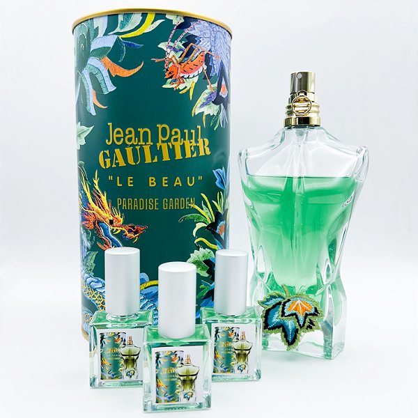 1050 - Decant 9ml Original - Le Beau Paradise Garden - Jean Paul Gaultier - Perfume Masculino - EAU de Parfum