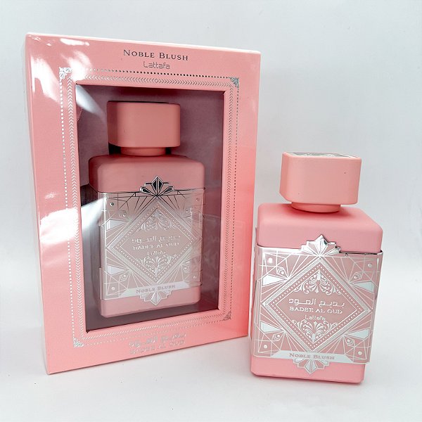 Perfume Bade'e Al Oud Noble Blush - Lattafa - Perfume Feminino - EAU de Parfum - 100 ml