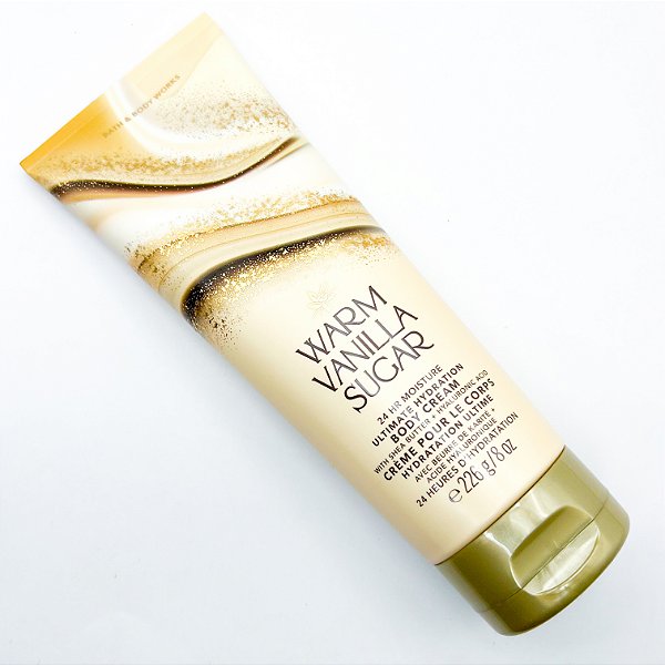 Creme Hidratante Warm Vanilla Sugar - Bath & Body Works - 226 g