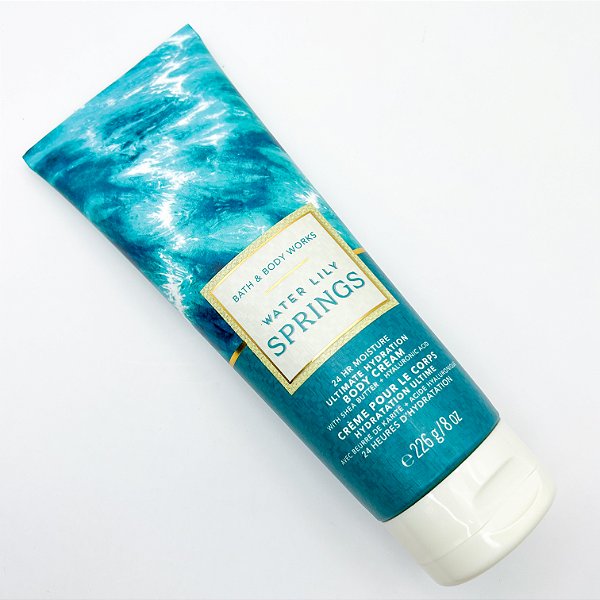 Creme Hidratante Water Lily Springs - Bath & Body Works - 226 g