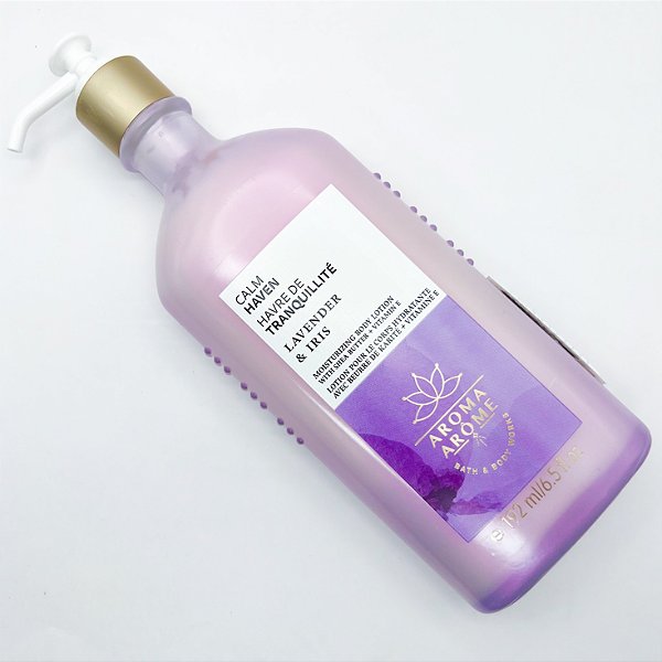 Creme Hidratante Aroma Arome Calm Haven Lavanda e Íris - Bath & Body Works - 192 ml