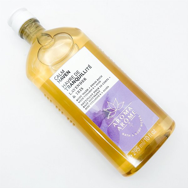 Sabonete Líquido Aroma Arome Calm Haven Lavanda e Íris - Bath & Body Works - 295 ml