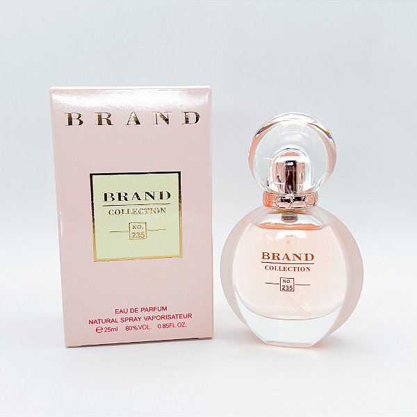 Perfume Brand 235  - Inspiração Bvlgari Rose Goldea - Brand Collection - 25 ml