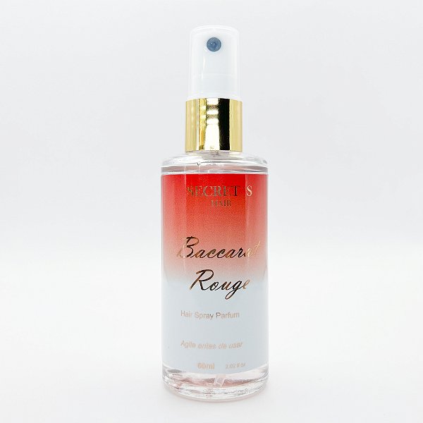 Perfume de Cabelo Baccarat Rouge - Secret's Hair - 60 ml