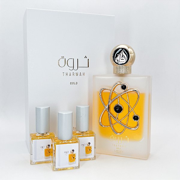 1141 - Decant 9ml Original - Tharwah Gold - Lattafa - Perfume Feminino - EAU de Parfum
