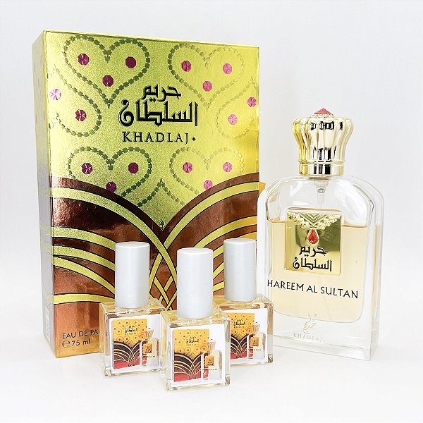 1238 - Decant 9ml Original - Hareem Al Sultan - Khadlaj - Perfume Feminino - EAU de Parfum