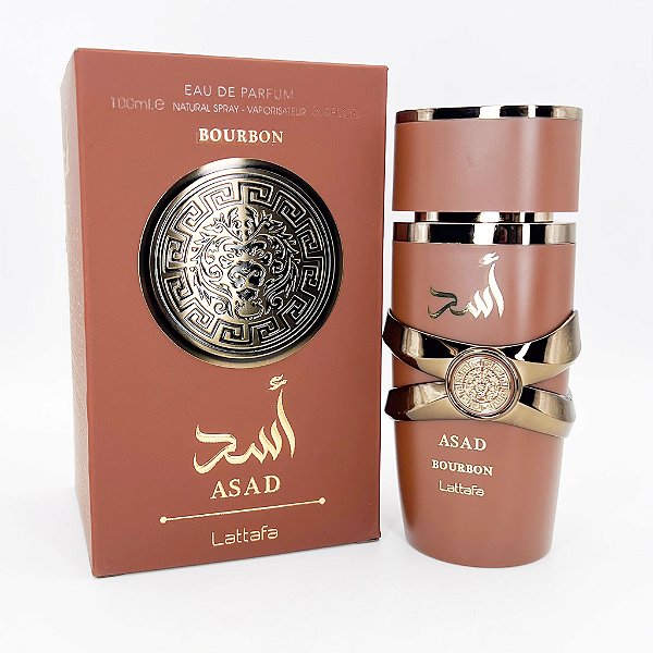 Perfume Asad Bourbon - Lattafa - Perfume Masculino - EAU de Parfum - 100ml