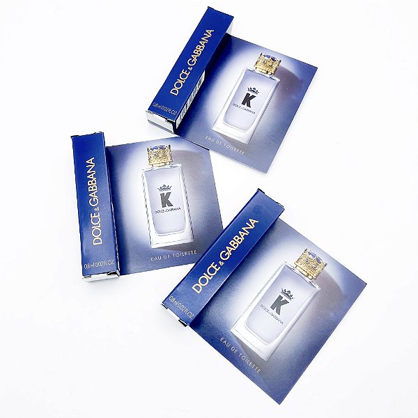 Flaconete K Dolce & Gabbana - Perfume Masculino - EDT - 0,8 ml - original