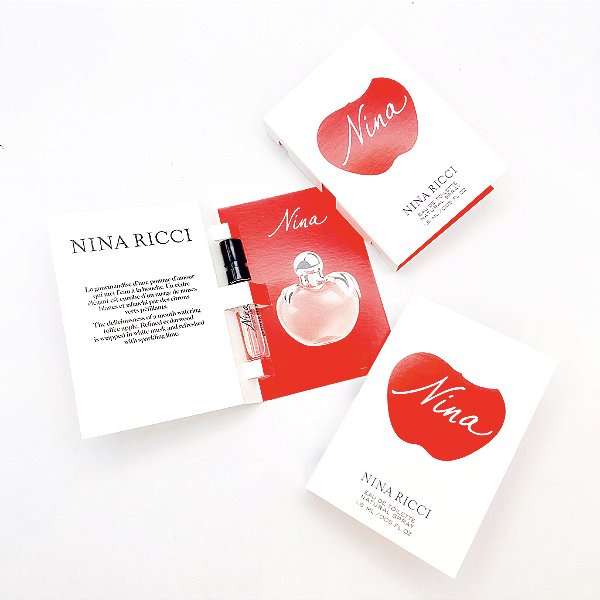 Flaconete Nina - Nina Ricci - Perfume Ferminino - Eau de Toilette - 1.5 ml - Original