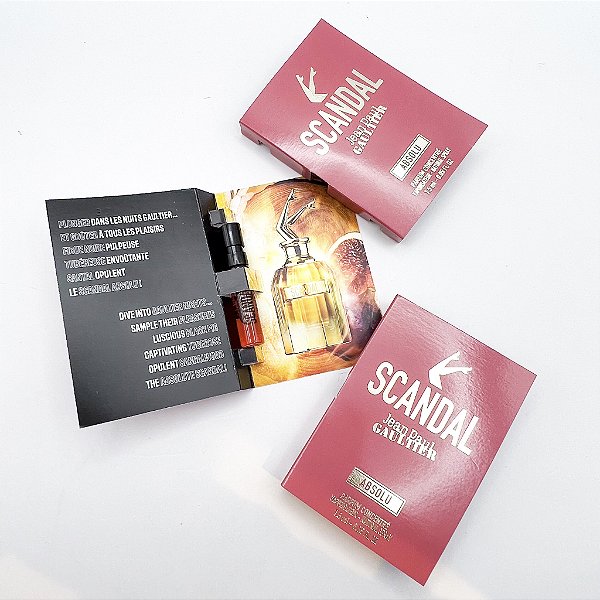 Flaconete Scandal Absolu - Jean Paul Gaultier - Eau de Parfum Concentré - Perfume Feminino - 1.5ml - Original