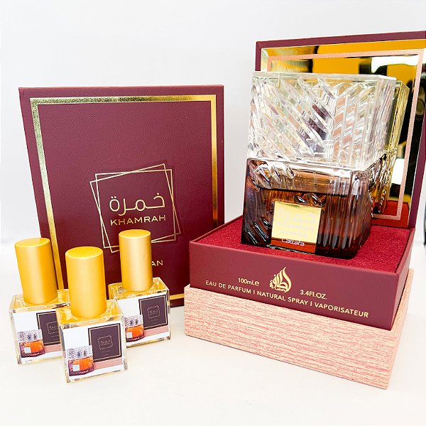 1330 - Decant 9ml Original - Khamrah Dukhan - Lattafa - Perfume Masculino - EAU de Parfum