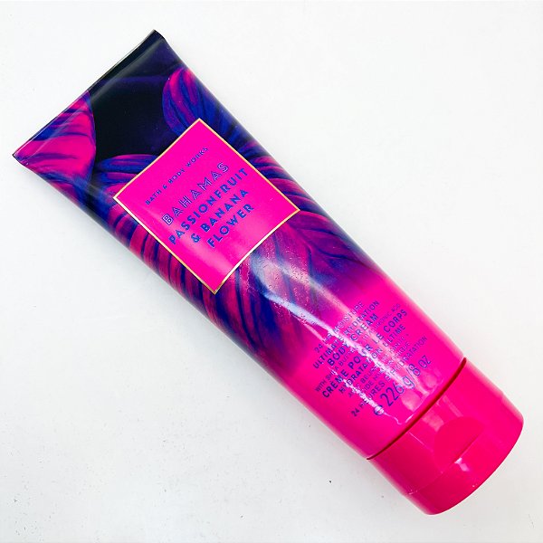 Creme Hidratante Bahamas Passionfruit & Banana Flower - Bath&Body Works - 226ml