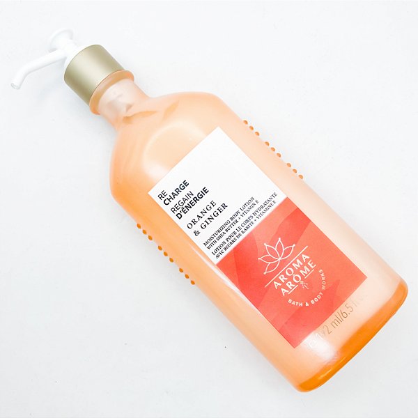 Creme Hidratante Aroma Arome Orange & Ginger - Ações Energéticas - Bath & Body Works - 192 ml