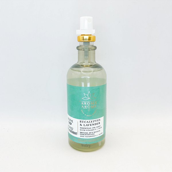 Body Splash Aroma Arome Eucalyptus & Lavender - Bath & Body Works - 156ml