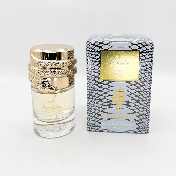 Perfume Musam Branco A018 - Arabic Collection - Perfume Unissex - 25ml