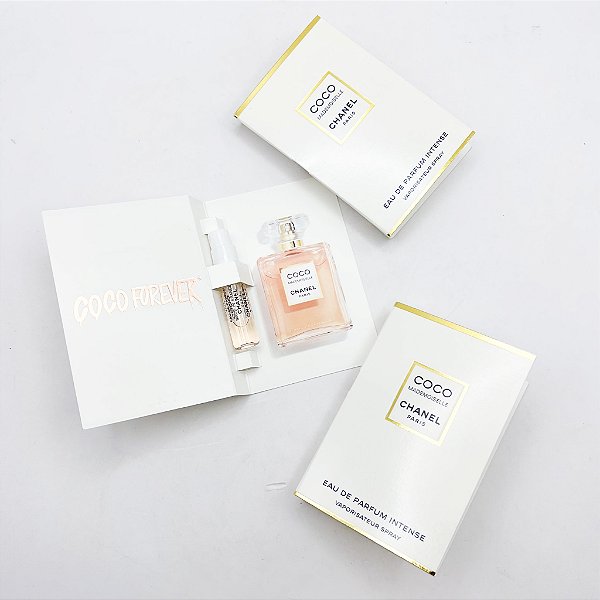 Flaconete Coco Mademoiselle - Chanel - Eau de Parfum Intense - Perfume Feminino - 1.5ml - Original