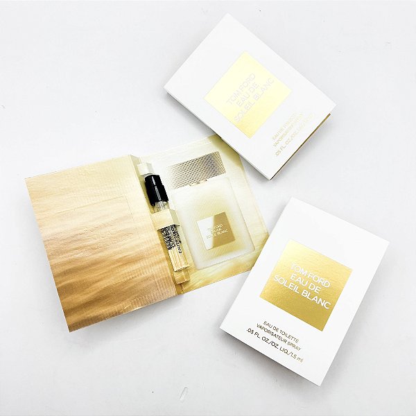 Flaconete Tom Ford Eau de Soleil Blanc - Tom Ford - Eau de Toilette - Perfume Feminino - 1.5ml - Original