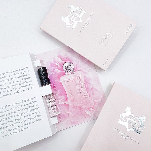 Flaconete Delina - Parfums de Marly - Eau de Parfum - Perfume Feminino - 1.5ml - Original