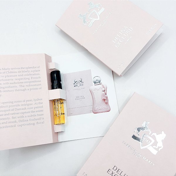 Flaconete Delina Eclusif - Parfums de Marly - Parfum - Perfume Feminino - 1.5ml - Original