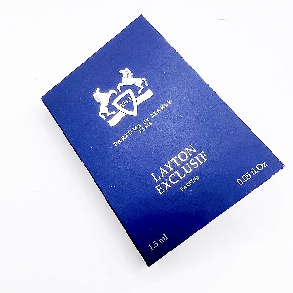 Flaconete Layton Exclusif - Parfums de Marly - Parfum - Perfume Masculino - 1.5ml - Original