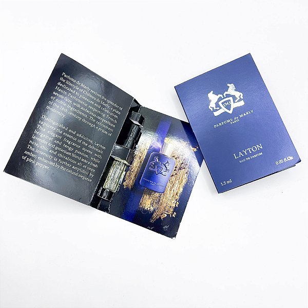 Flaconete Layton - Parfums de Marly - Eau de Parfum - Perfume Masculino - 1.5ml - Original