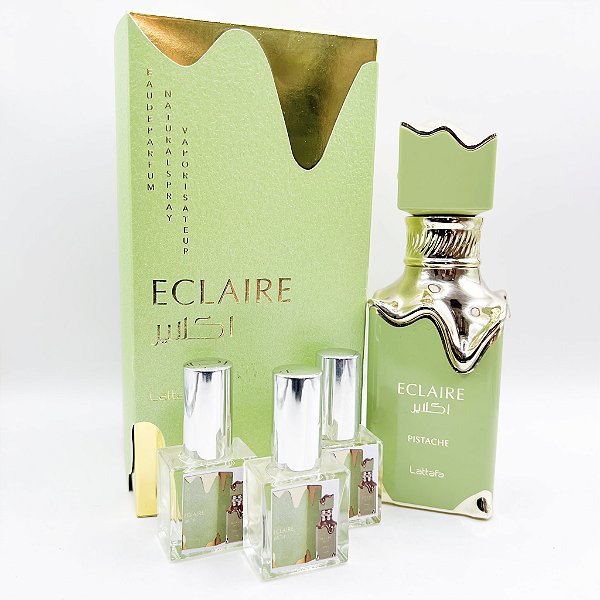 1349 - Decant 9ml Original - Eclaire Pistache - Lattafa - Perfume Feminino - EAU de Parfum