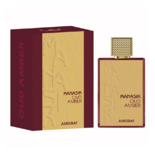 Perfume Oud Amber Ameerat - Manasik - Perfume Unissex - 100ml