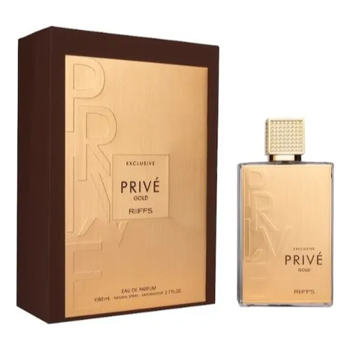 Perfume Privé Gold - Riiffs - Perfume Masculino - EAU de Parfum - 80ml