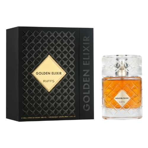 Perfume Golden Elixir - Riiffs - Perfume Unissex - Extrait de Parfum - 100ml