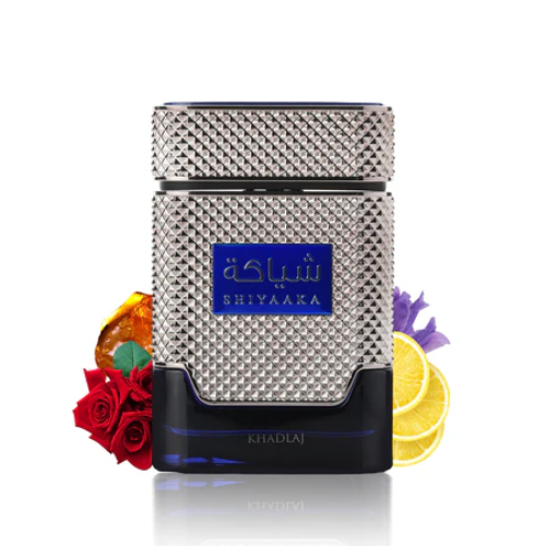 Perfume Shiyaaka Blue - Khadlaj - Perfume Masculino - EAU de Parfum - 100ml