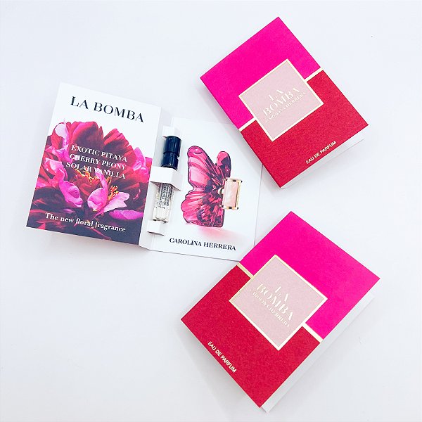 Flaconete La Bomba - Carolina Herrera - Eau de Parfum - Perfume Feminino - 1.5ml - Original