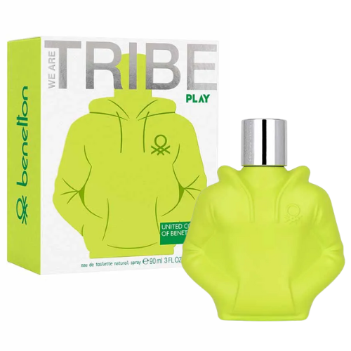 Perfume We Are Tribe Play - Banetton - Perfume Masculino - Eau de Toilette - 90ml
