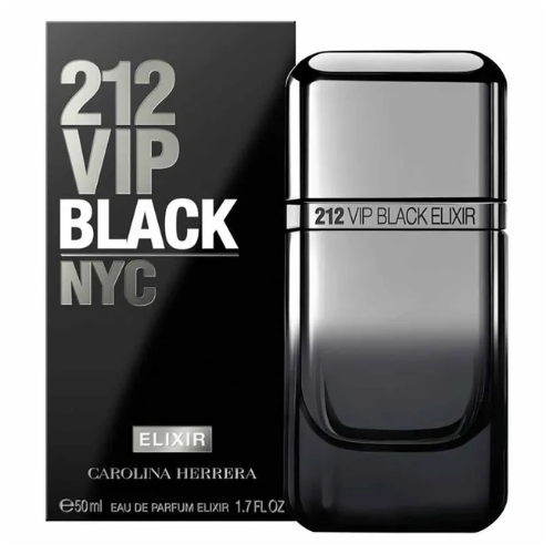Perfume 212 Vip Black NYC Elxir - Carolina Herrera - Perfume Masculino - Eau de Parfum Elixir - 100ml
