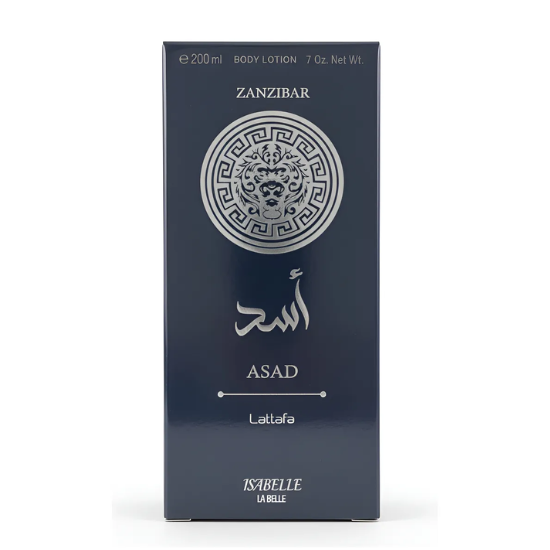 Creme Hidratante Asad Zanzibar - Isabelle La Belle - 200 ml