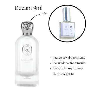 2016 - Decant 9ml Delilah Blanc - Maison Alhambra - Perfume Feminino - Eau de Parfum