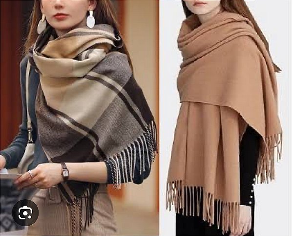 Lenço cashmere