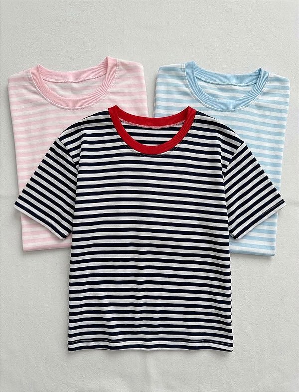 Blusa T-Shirt Listrada