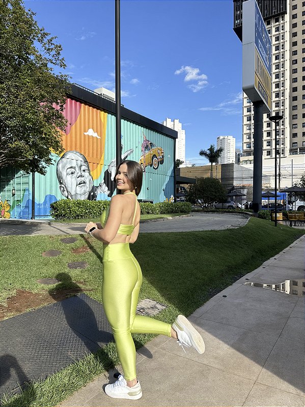 CALÇA LEGGING GLOW CITRUS