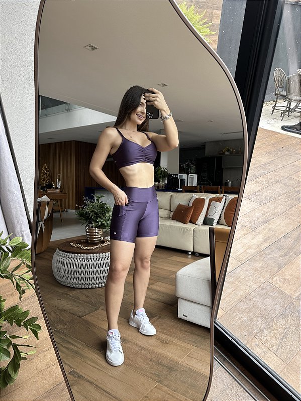 SHORT BOLSO AMETISTA