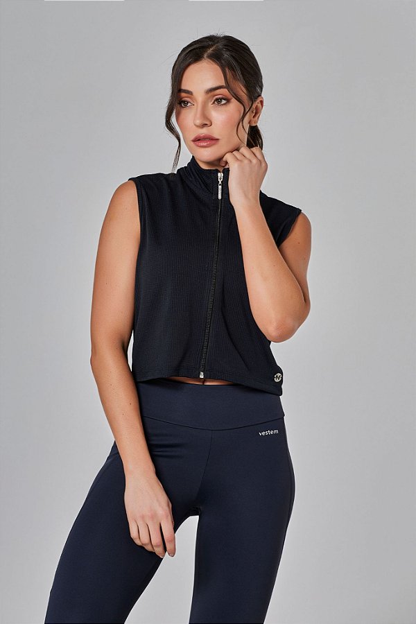 Colete Dry Fit Movement Preto