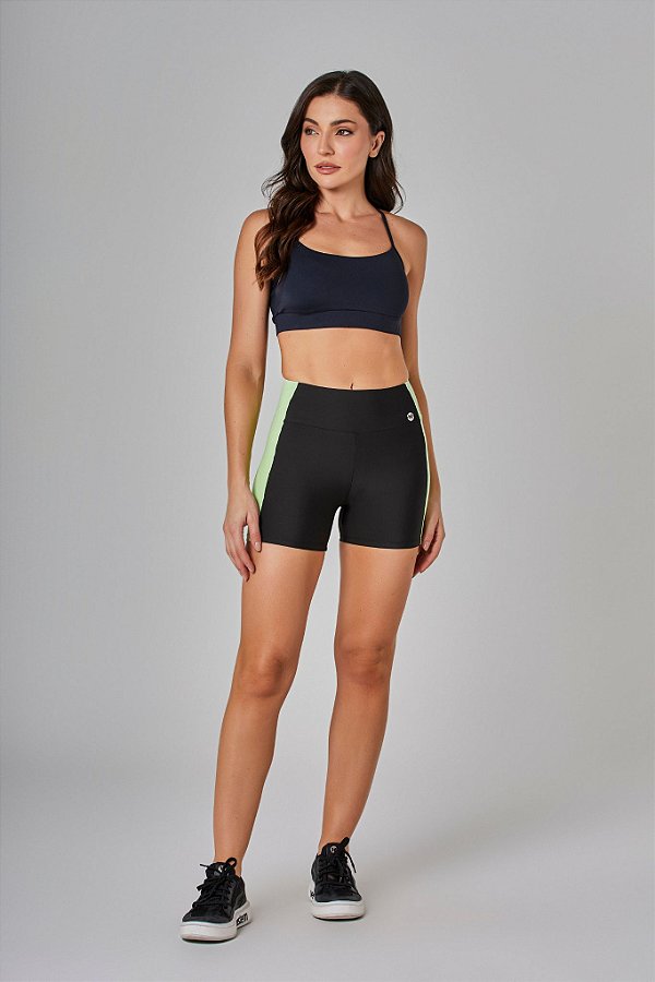 Top Alças Finas Cosmic Preto